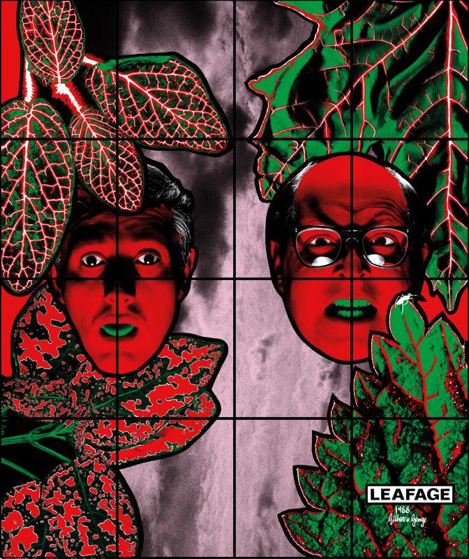 Gilbert & George, LEAFAGE, 1988. Courtesy of Gilbert & George